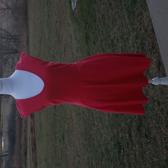 Spring Summer Casual Pink Dress - Picture 5 of 6